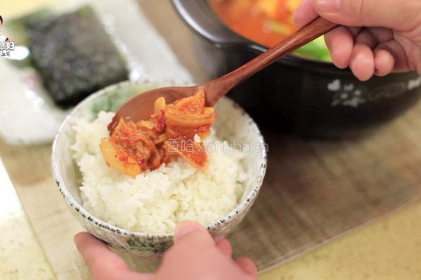 韩式辣白菜豆腐汤的做法图解18