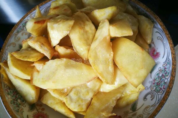 拔丝红薯的做法图解4