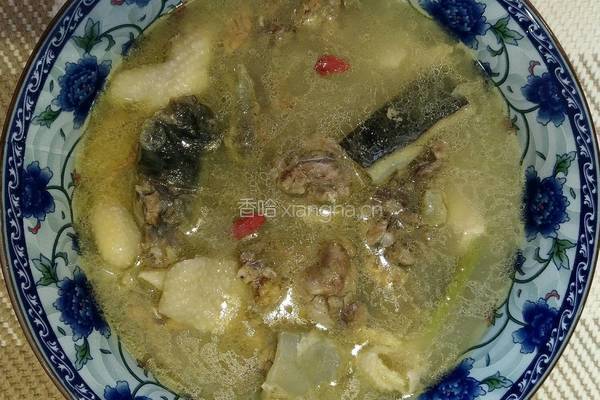 土鸡炖甲鱼的做法图解5