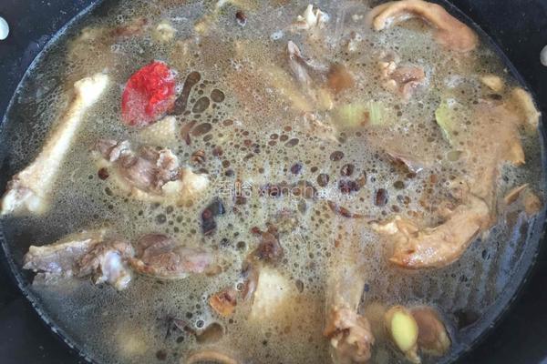 铁锅炖大鹅的做法图解8
