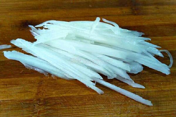 凉拌棒菜丝的做法图解4