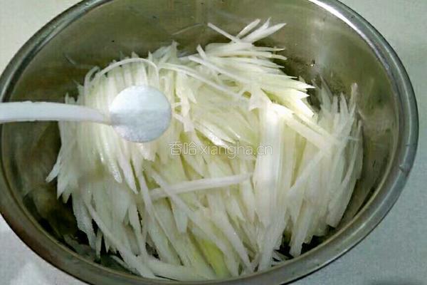 凉拌棒菜丝的做法图解6