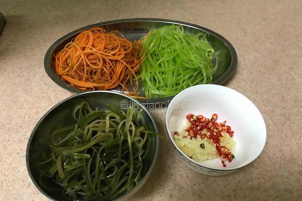 凉拌三丝的做法图解3
