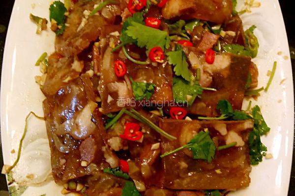 鲁菜大师蒋家菜秘制肉皮冻的做法图解10