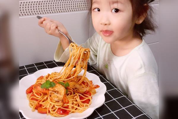 黑椒鲜虾意面的做法图解14