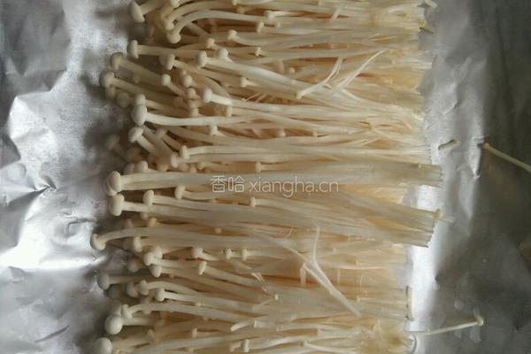 烤金针菇的做法图解3