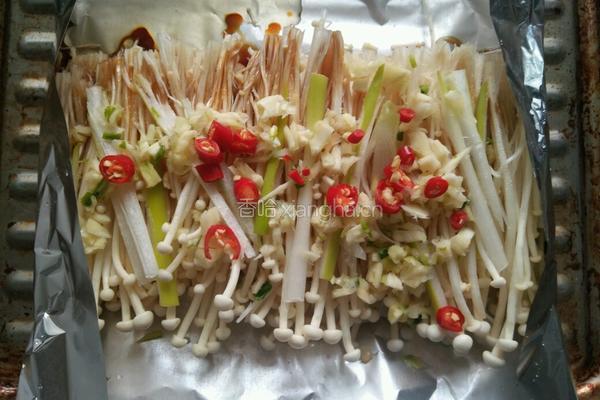 烤金针菇的做法图解5