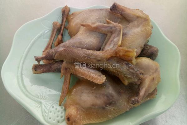 风味蒸腊鸡的做法图解2