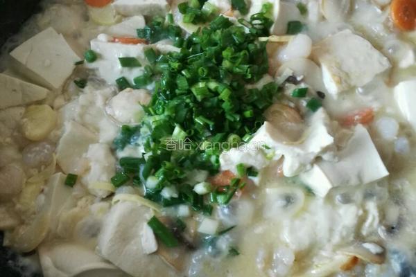 虾仁炒豆腐的做法图解8