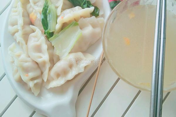 手工肉馅水饺的做法图解5