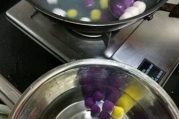 三色芋圆的做法图解11