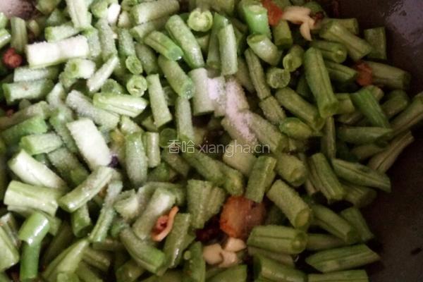 肉炒豆角的做法图解5