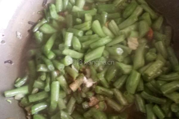 肉炒豆角的做法图解7