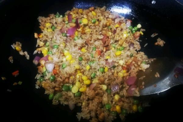 芭提雅菠萝饭的做法图解15