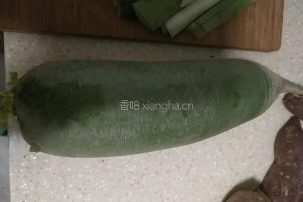 腌萝卜干的做法图解1