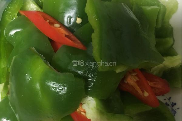 青椒炒蛋的做法图解4