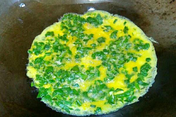 菠菜鸡蛋饼的做法图解14