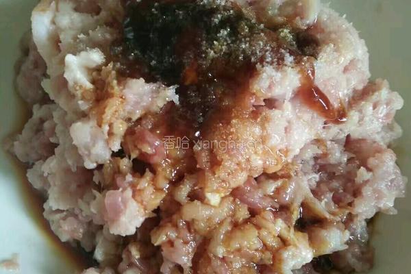 豆腐酿肉的做法图解1