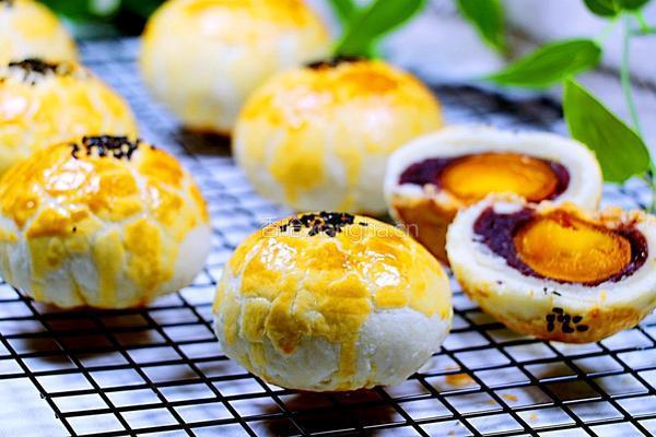 蛋黄酥的做法图解40