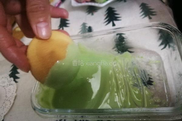 抹茶巧克力夹心派的做法图解8
