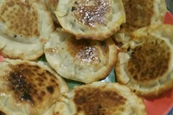 素馅锅贴的做法图解8