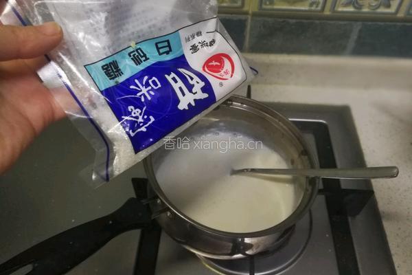 芝麻桂花姜撞奶的做法图解4