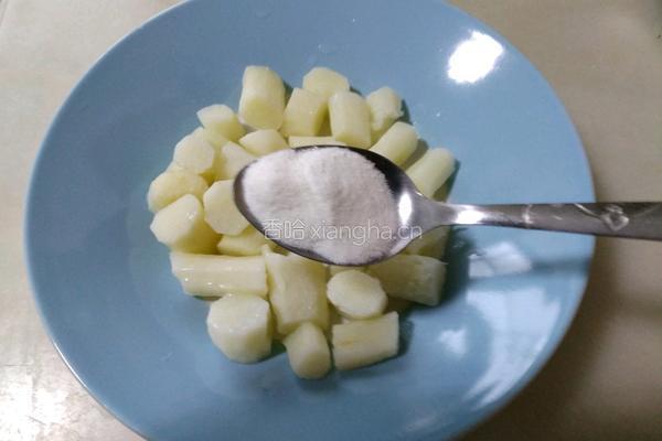 山药绿豆糕的做法图解6