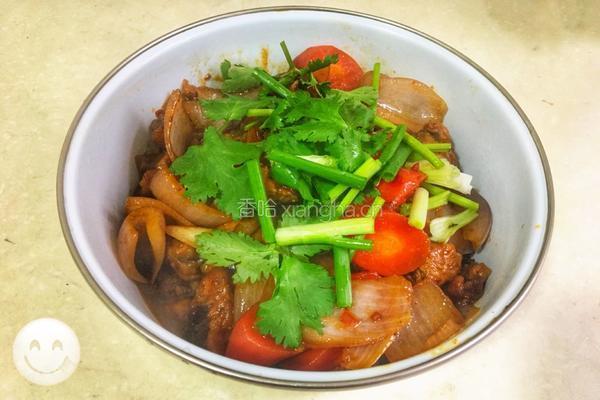 胡萝卜烧鸡腿的做法图解6