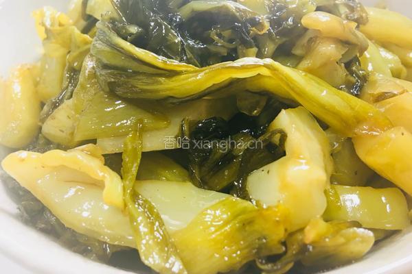 酸菜小炒肉的做法图解7