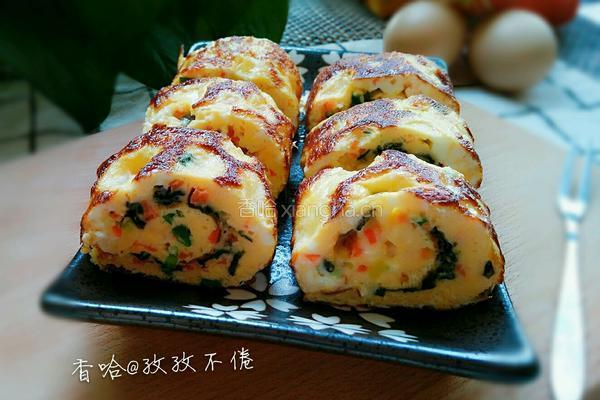 芝士海苔厚蛋烧的做法图解9