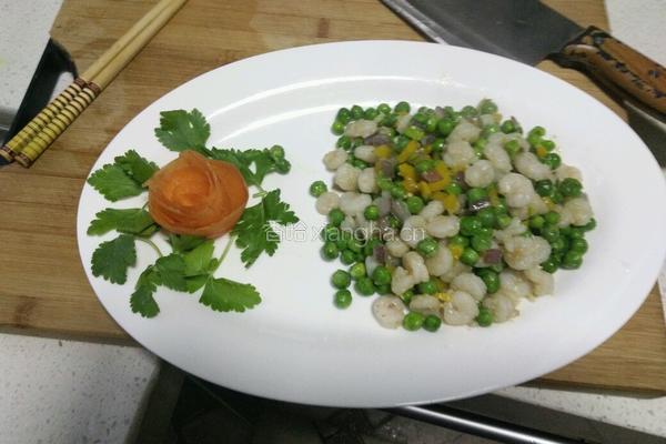 虾仁豌豆的做法图解5