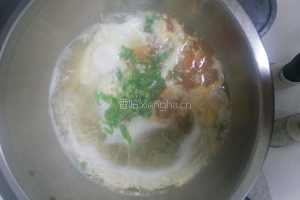 西红柿油麦菜鸡蛋面的做法图解10