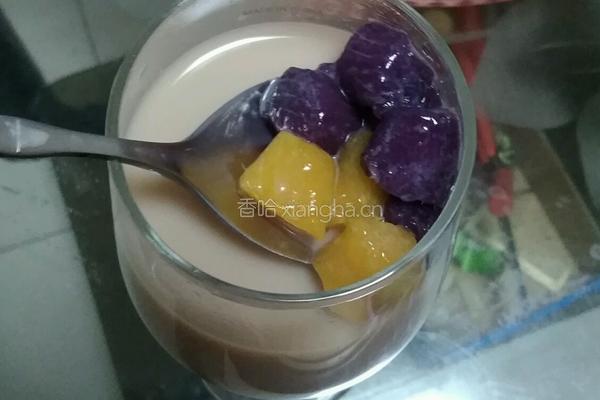 芋圆奶茶的做法图解6