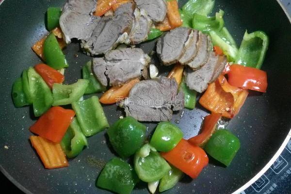 双椒牛肉的做法图解8