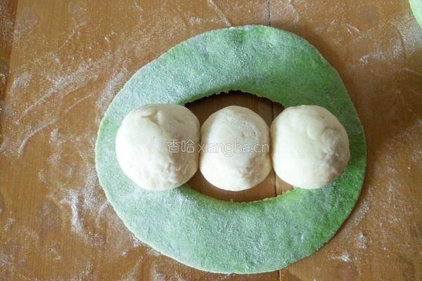 豌豆荚馒头的做法图解15