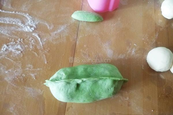 豌豆荚馒头的做法图解16