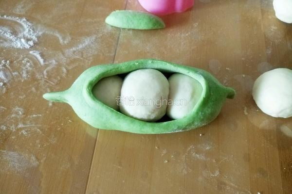 豌豆荚馒头的做法图解17