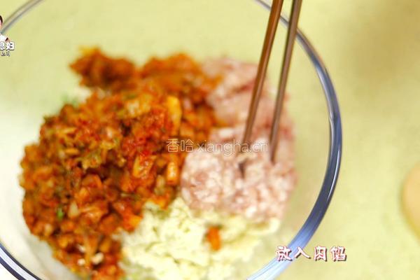 韩式辣白菜饺子的做法图解20