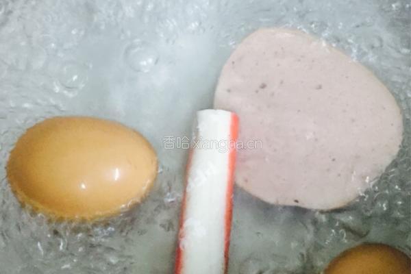 巴西沙拉蛋仔的做法图解2