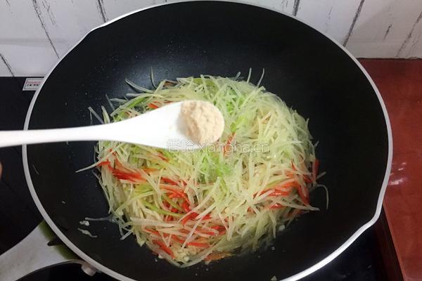 双椒土豆丝的做法图解10