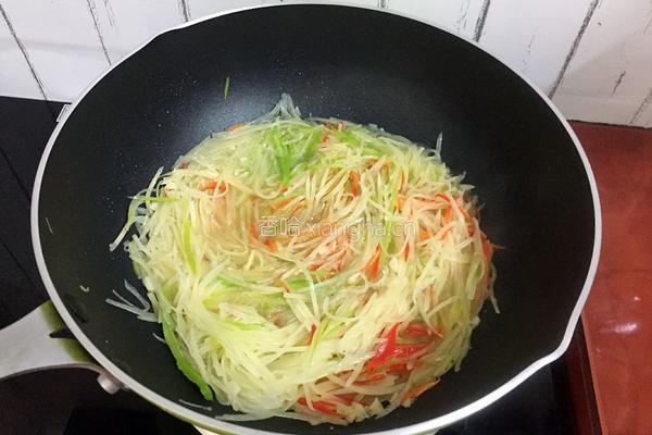 双椒土豆丝的做法图解12