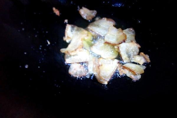 竹笋炒腊肉的做法图解6