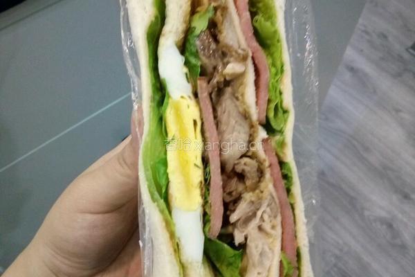 美味三明治的做法图解4