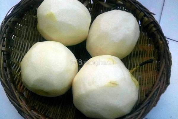 自制秋梨膏的做法图解3