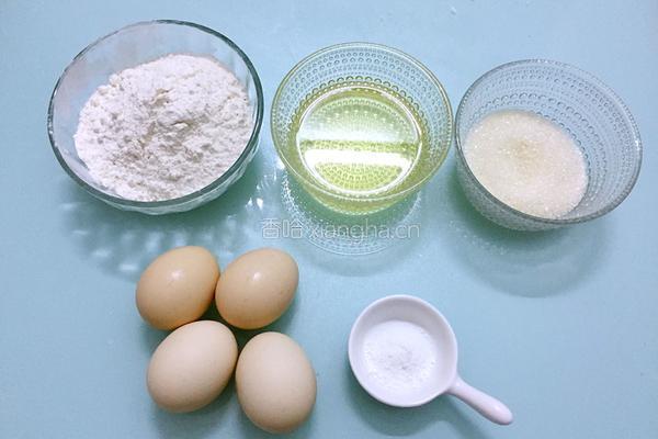 蛋糕甜甜圈的做法图解1