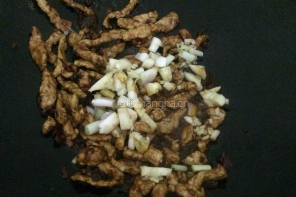 干煸四季豆的做法图解8