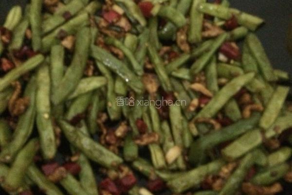 干煸四季豆的做法图解9