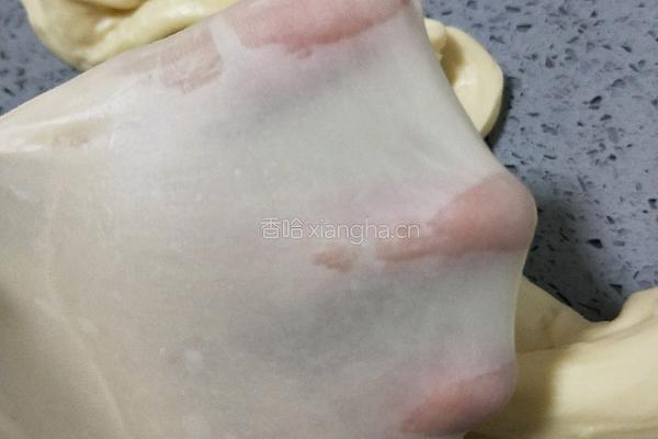 红豆面包圈的做法图解4
