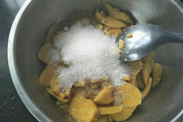 煎地瓜饼的做法图解4