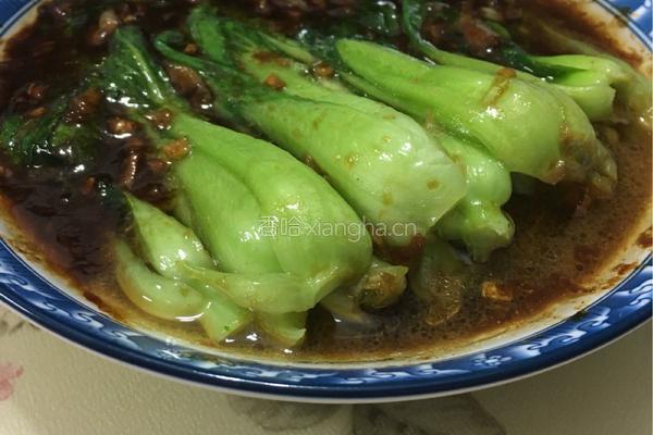蚝油小白菜的做法图解7